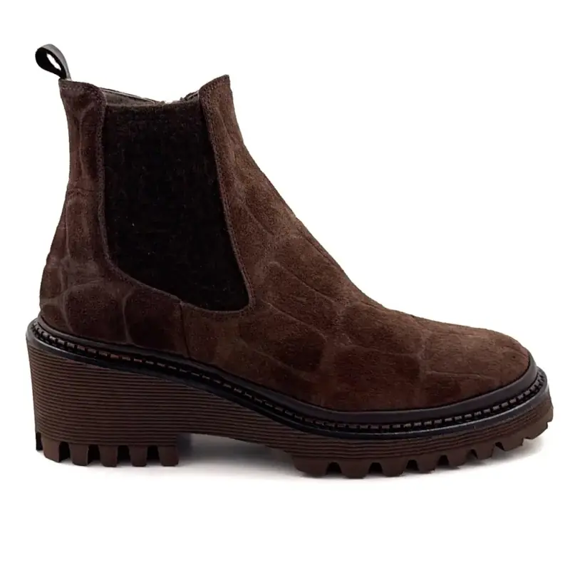 Bottines XSA 9829 Daim Coco Marron 229,00&nbsp;€
