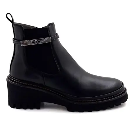 XSA 0529 Svarta Läderkängor 239,00&nbsp;€