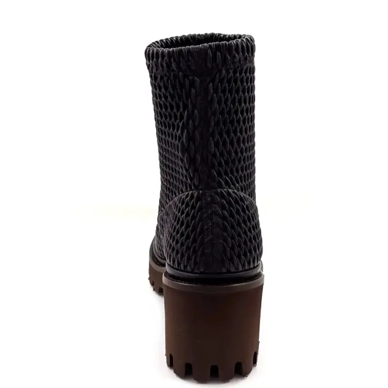 Ghete din piele elastică XSA 0510 maro Ivoire Chaussures