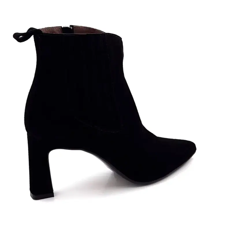 Muratti S 1700 E Svarta Mockakängor med Klack Ivoire Chaussures
