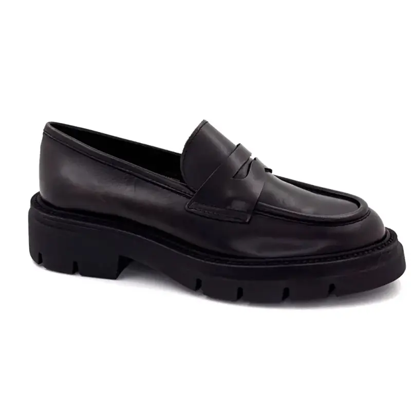 Ivoire mockasiner 26373 Grace Brunt Läder Ivoire Chaussures