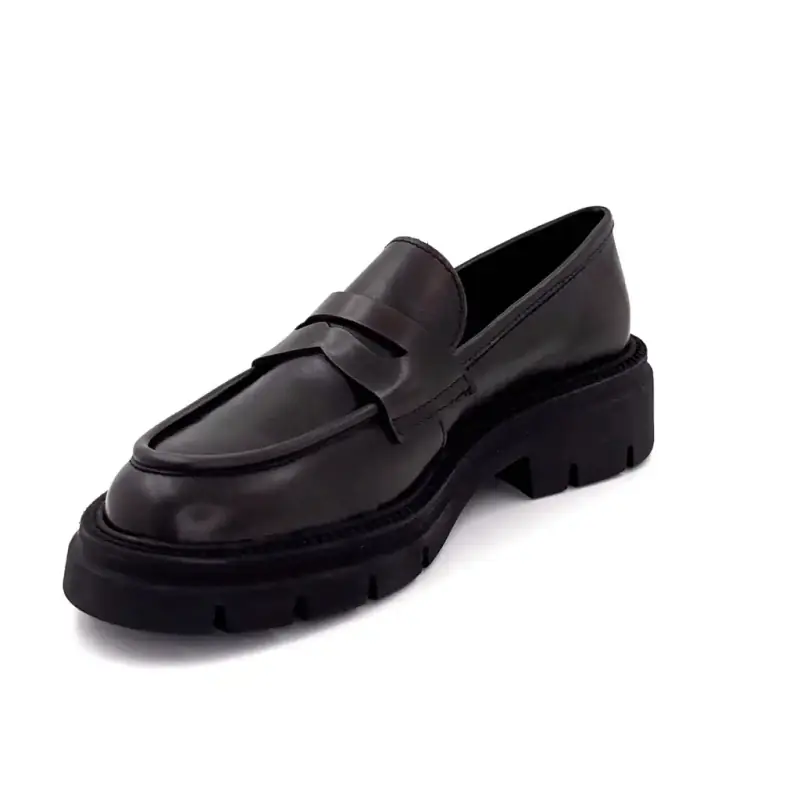 Ivoire mokkasiner 26373 Grace Brown Leather Ivoire Chaussures