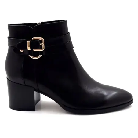 Enkellaarsjes met hak Look to the Sky Taylor 45 Zwart Leer €&nbsp;129,00