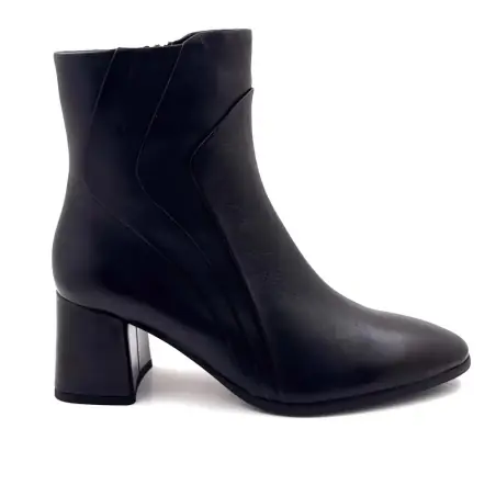 Botine cu toc din piele neagră Regarde Le Ciel Millie-15 139,00&nbsp;€