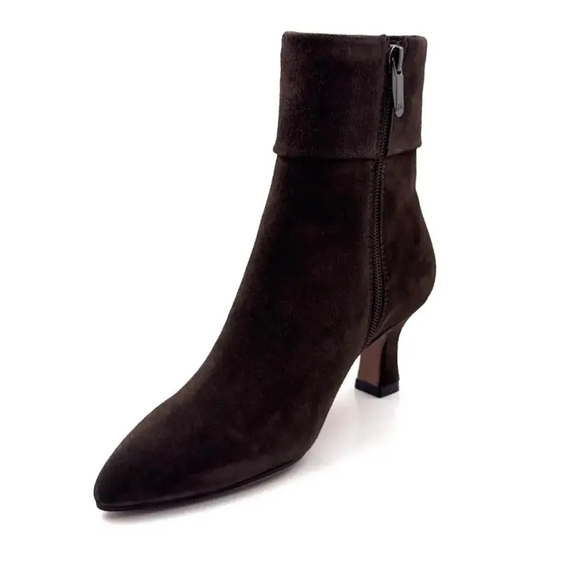 Regarde Le Ciel Hadley01 din piele întoarsă maro Ivoire Chaussures