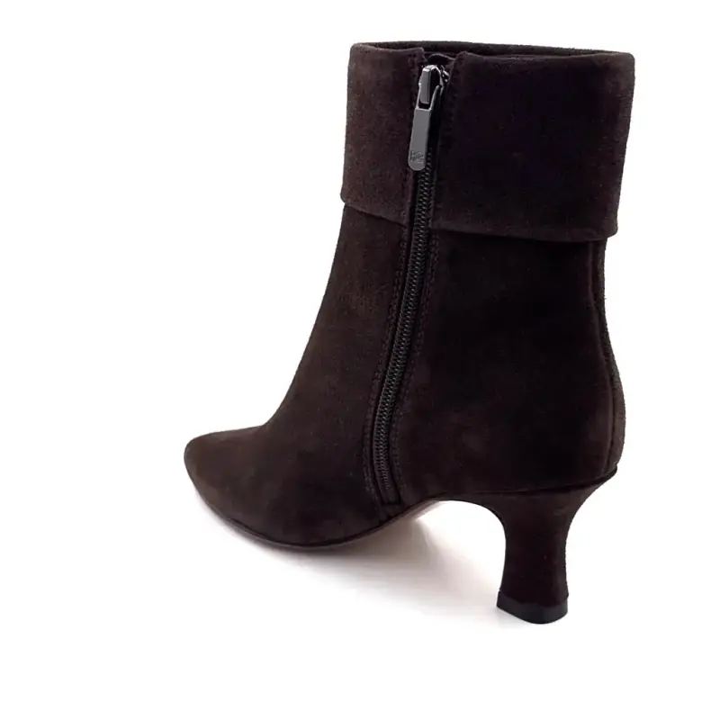 Regarde Le Ciel Hadley01 din piele întoarsă maro Ivoire Chaussures