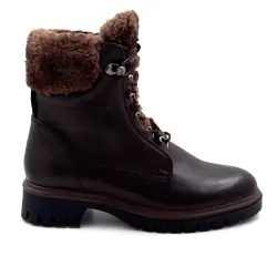Bottine Regarde le Ciel justina-02 Cuir Marron %price%