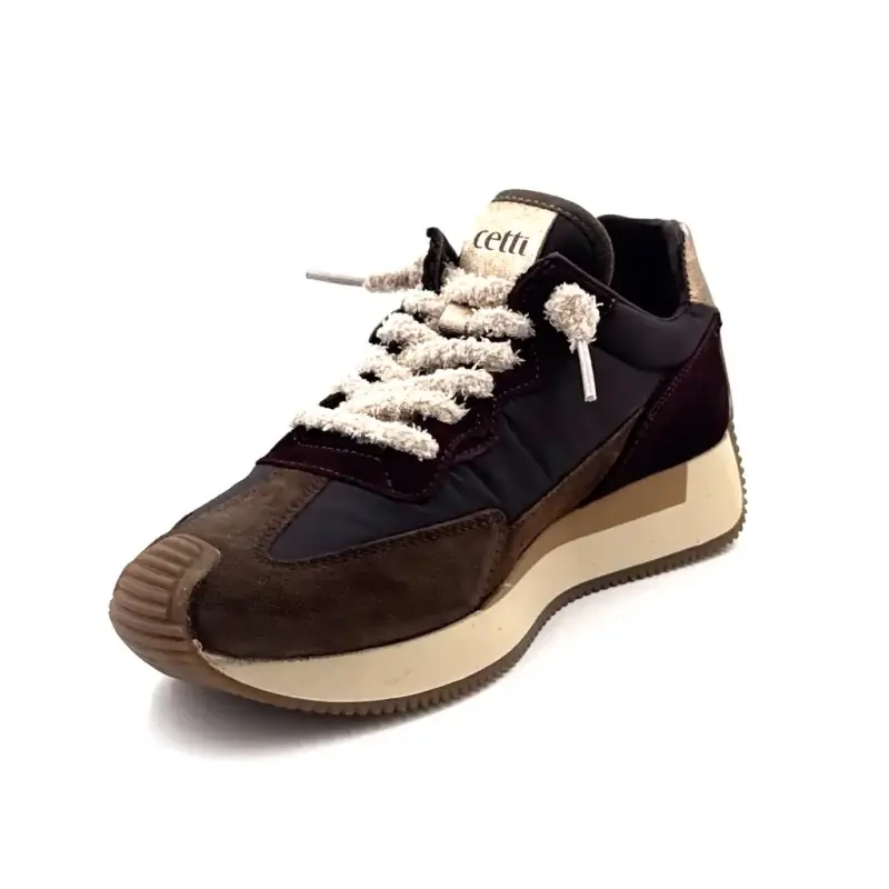 Cetti sneakers c1375 sra Brunt Läder & Textil Ivoire Chaussures
