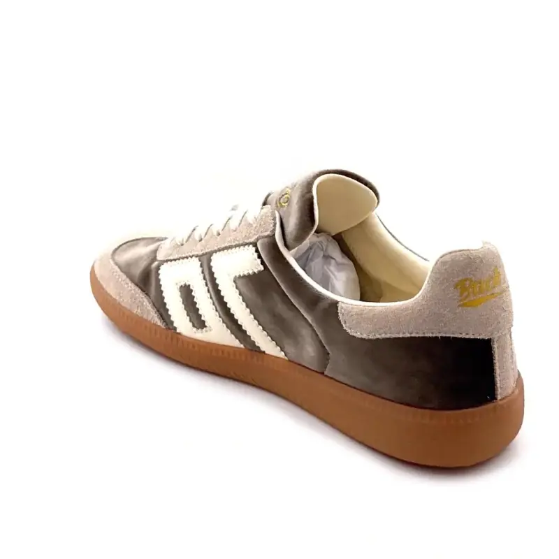 Back 70 Cloud Suede & Taupe Sammets Sneaker Ivoire Chaussures