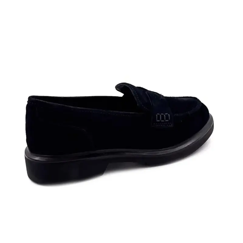 Mocassin Reqins Jack Daim Marine Ivoire Chaussures