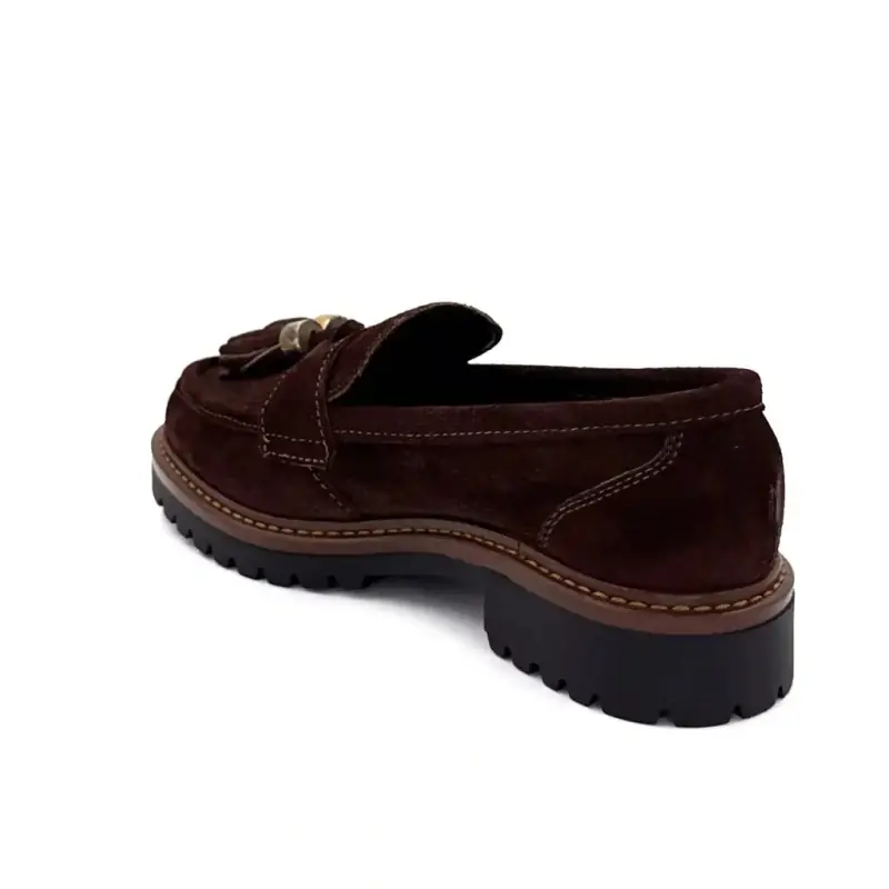 Elefántcsont Pomponos Ivoire 5723 Barna Szarvasbőr Ivoire Chaussures