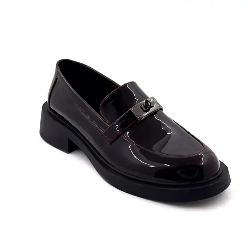 Noa Harmon Juls 10445-72 burgundy loafers Ivoire Chaussures