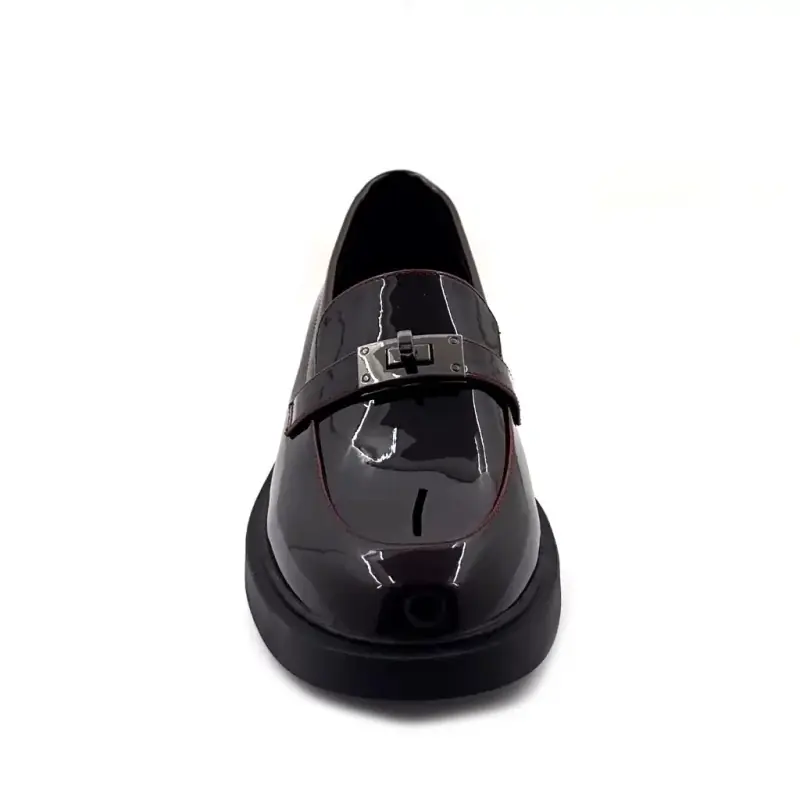 Noa Harmon Juls 10445-72 burgundy loafers Ivoire Chaussures