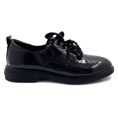 Barbados Ivoire Derby Shoes in Black Patent Leather €109.00