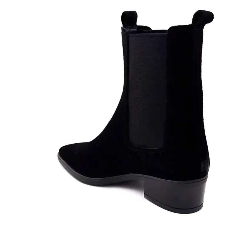 Ivoire Boots 5907 Black Suede Ivoire Chaussures