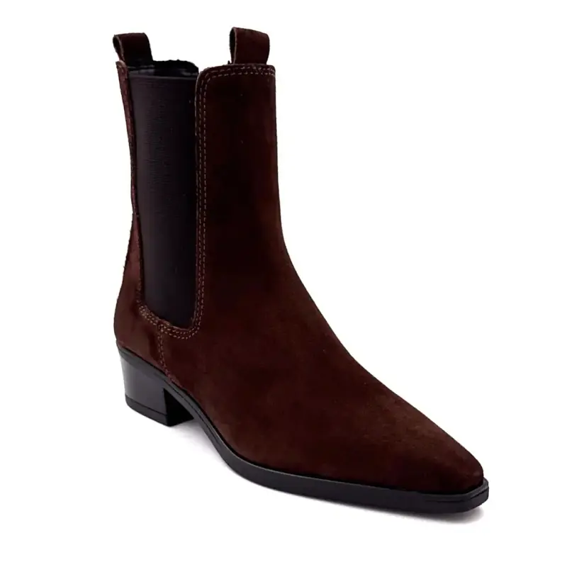 Ivoire Ankelboots 5907 Brun Mocka Ivoire Chaussures