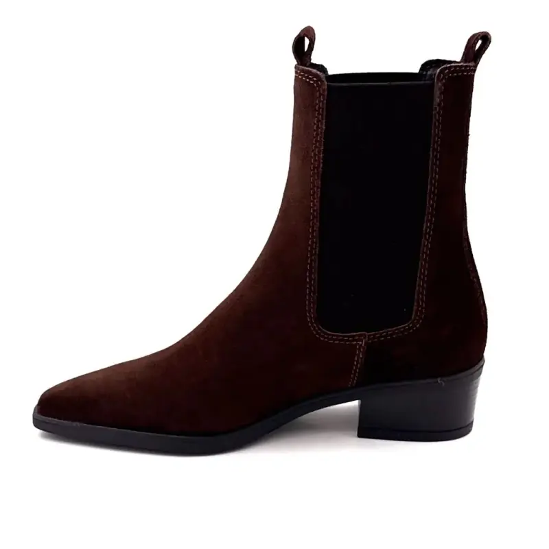 Ivoire Boots 5907 Brown Suede Ivoire Chaussures