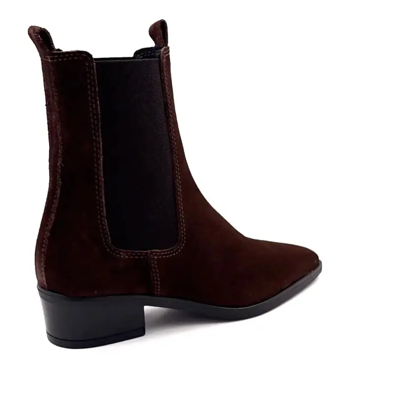 Botines Ivoire 5907 de ante marrón Ivoire Chaussures