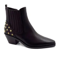 Helly-02 Regarde Le Ciel , brunt skinn og gullnagler