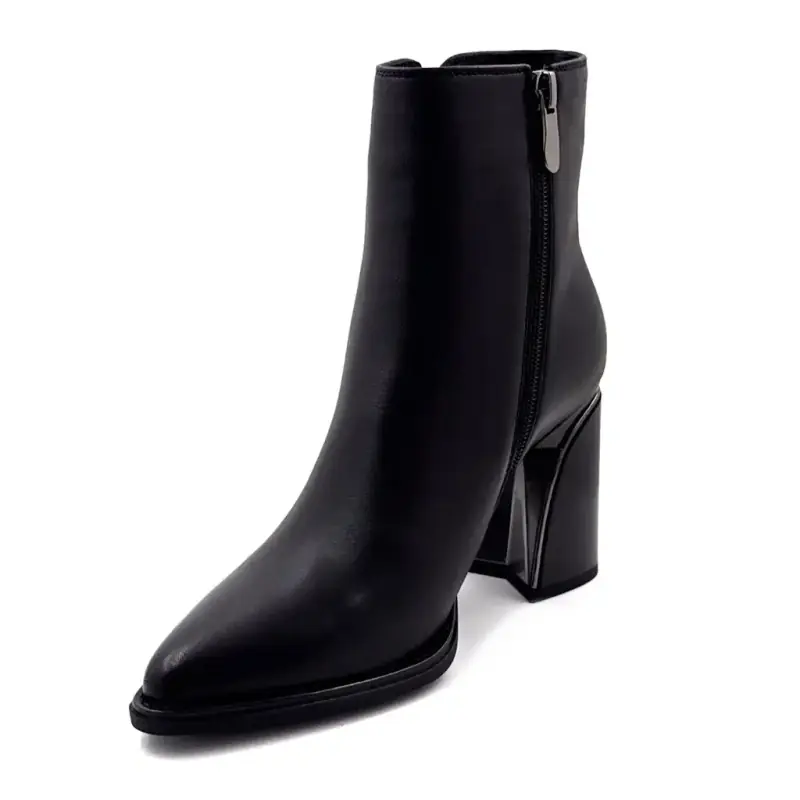 Ivoire boots Sarlaw2620 Black leather Ivoire Chaussures