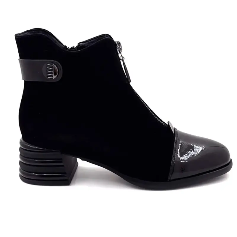 Ivoire boots Sarlaw2613-2 Leather & Black Suede €129.00