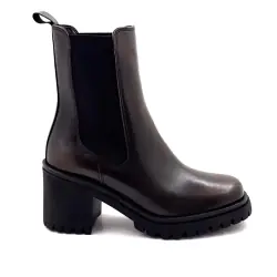 Bottine Ivoire 25822 Cuir Marron %price%