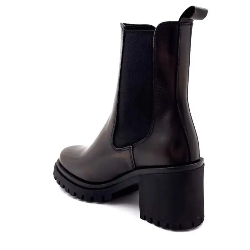 Ivoire boot 25822 Brown leather Ivoire Chaussures