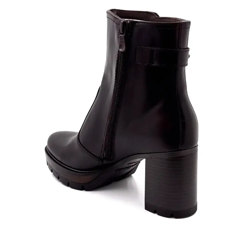 Nero Giardini 18043 de piel marrón Ivoire Chaussures