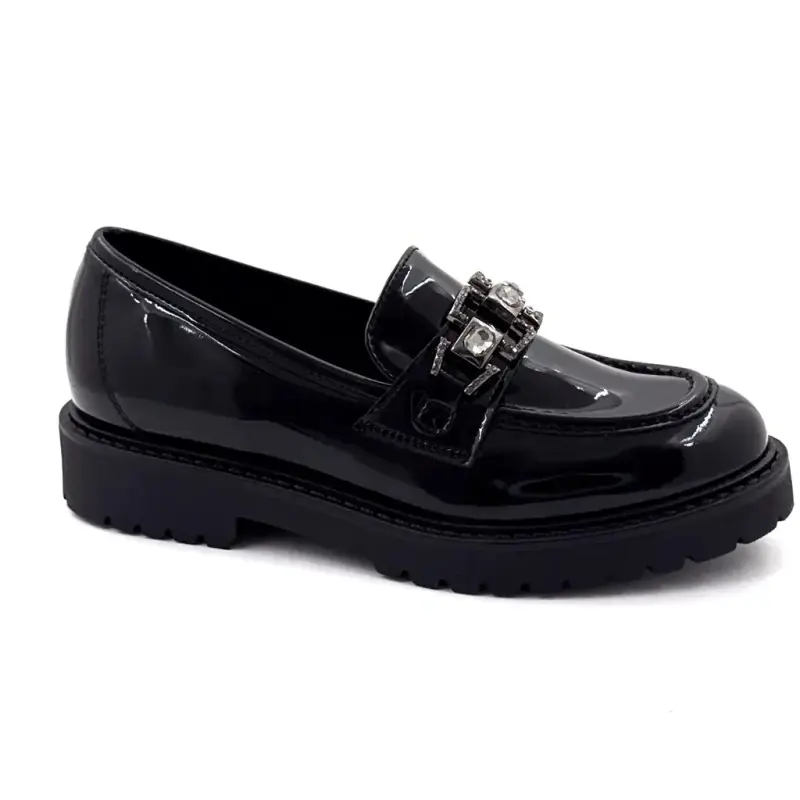 Ivoire Loafer 746299 Schwarzes Lackleder - %shop-name% - %price%
