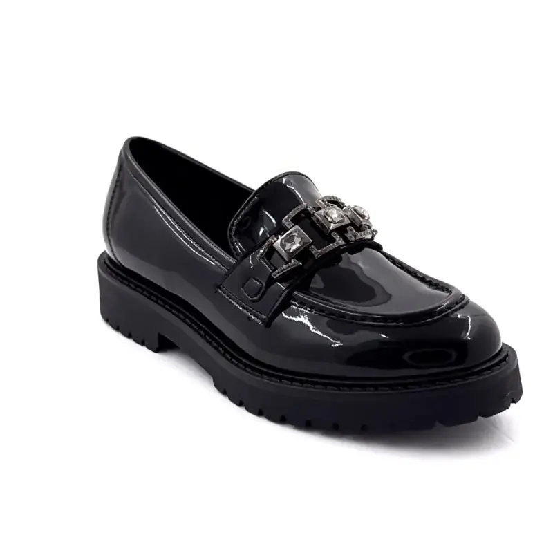 Ivoire Loafer 746299 Schwarzes Lackleder - %shop-name% - %price%