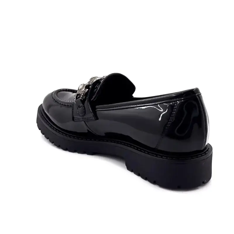 Ivoire Loafer 746299 Schwarzes Lackleder - %shop-name% - %price%