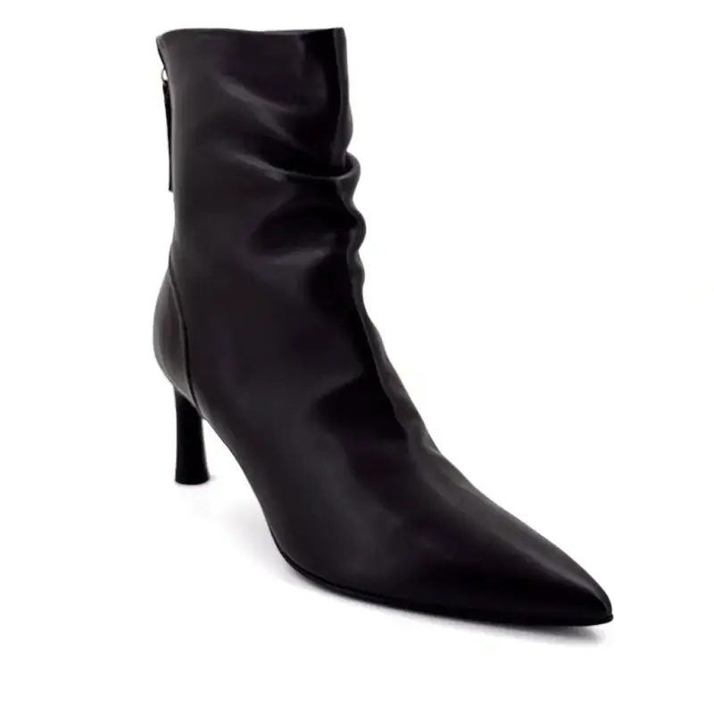 Μποτάκια Halmanera Jera 26, Καφέ Δέρμα - %shop-name% %price%