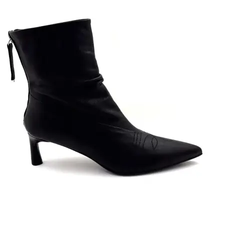 Botines Halmanera Jade 21, piel negra %price%