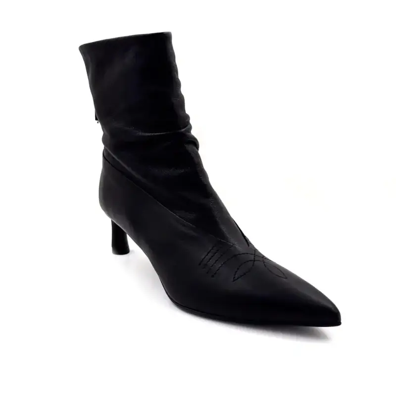 Halmanera Jade 21 bokacsizma, fekete bőr - %shop-name% %price%