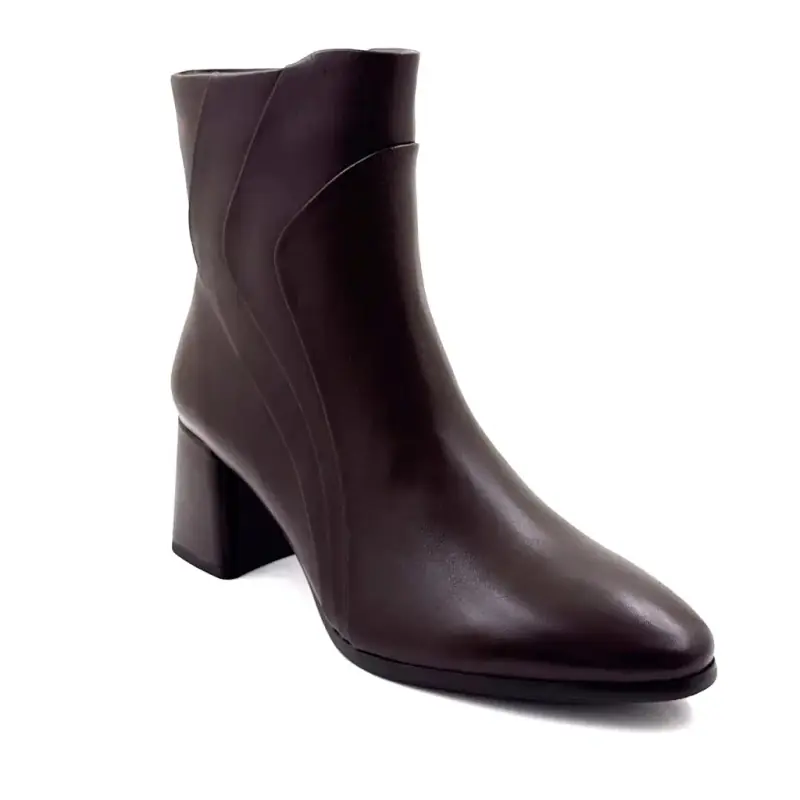 Botins Millie15 Regarde Le Ciel , couro marrom chocolate