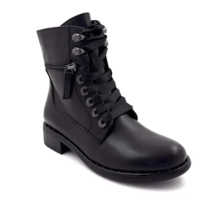 Regarde Le Ciel Roxana04 Ankelstövlar i svart läder - %price%