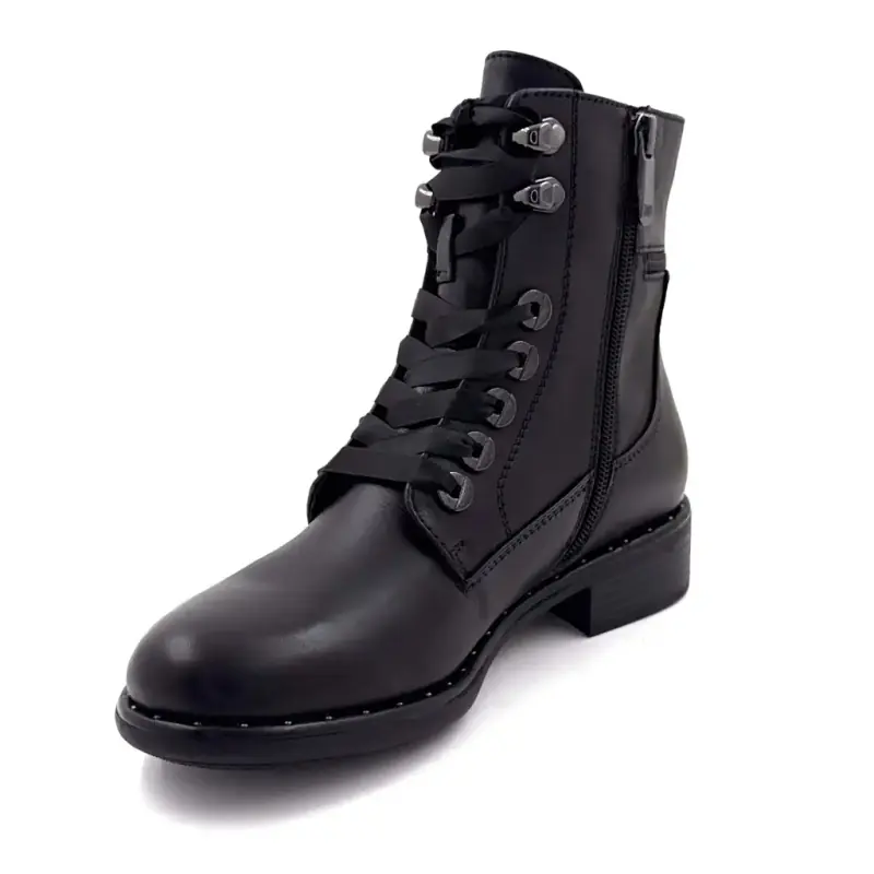 Regarde Le Ciel Roxana04 Botines De Cuero Negro - %price%
