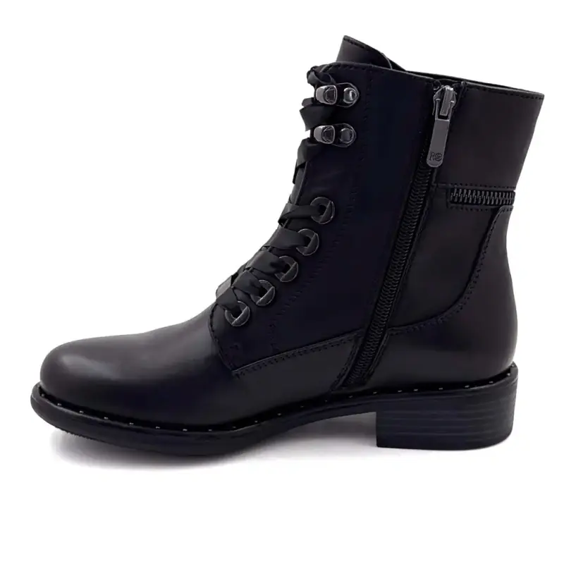 Regarde Le Ciel Roxana04 Stiefeletten aus schwarzem Leder - %price%