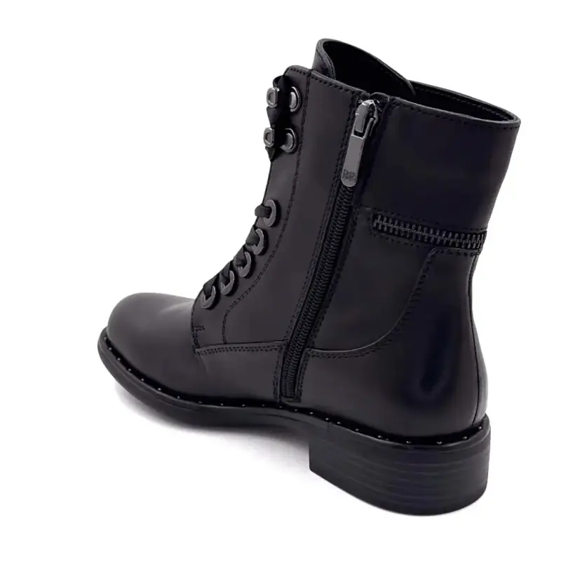Regarde Le Ciel Roxana04 Botines De Cuero Negro - %price%
