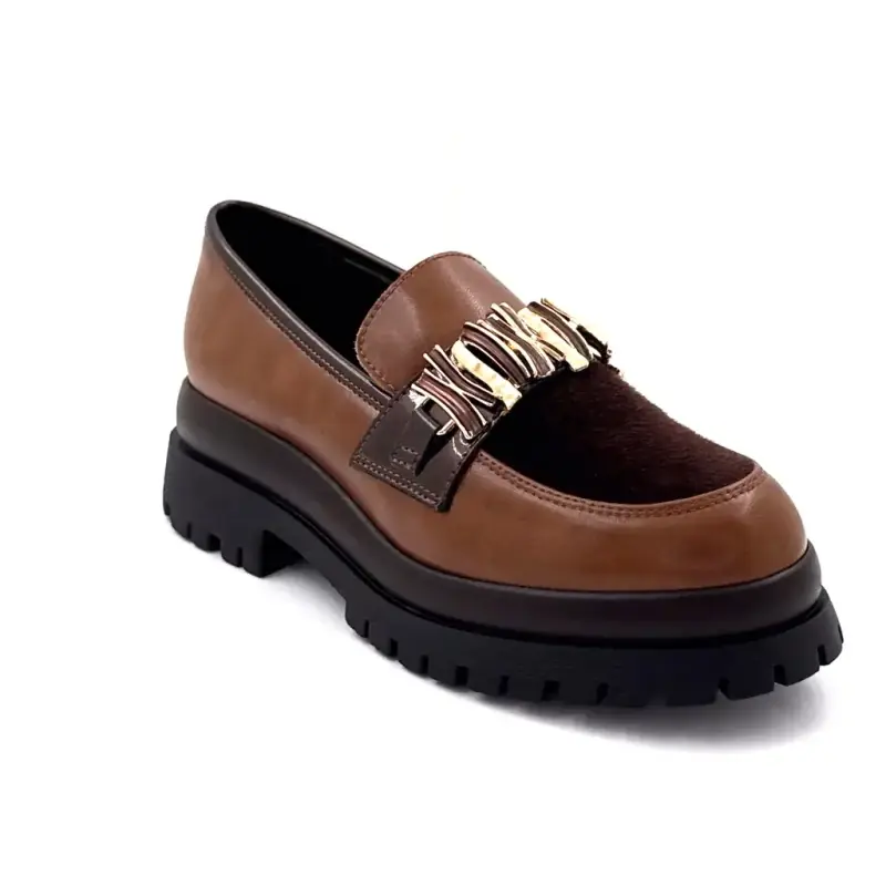 Mokasyn Ivoire 2p6246 Camel
