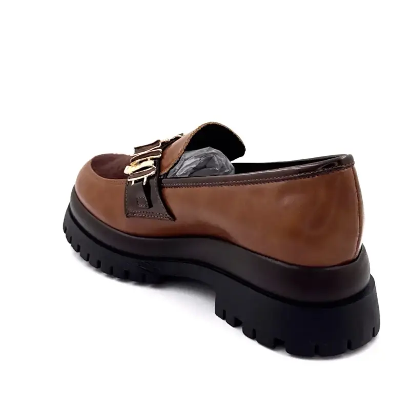 Mokasyn Ivoire 2p6246 Camel