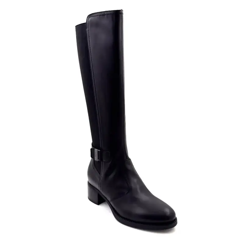 Botas Nero Giardini 17900 d em couro preto - %shop-name% %price%