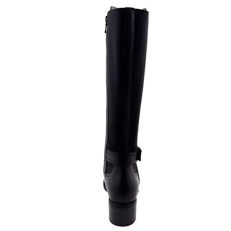 Botas Nero Giardini 17900 d em couro preto - %shop-name% %price%
