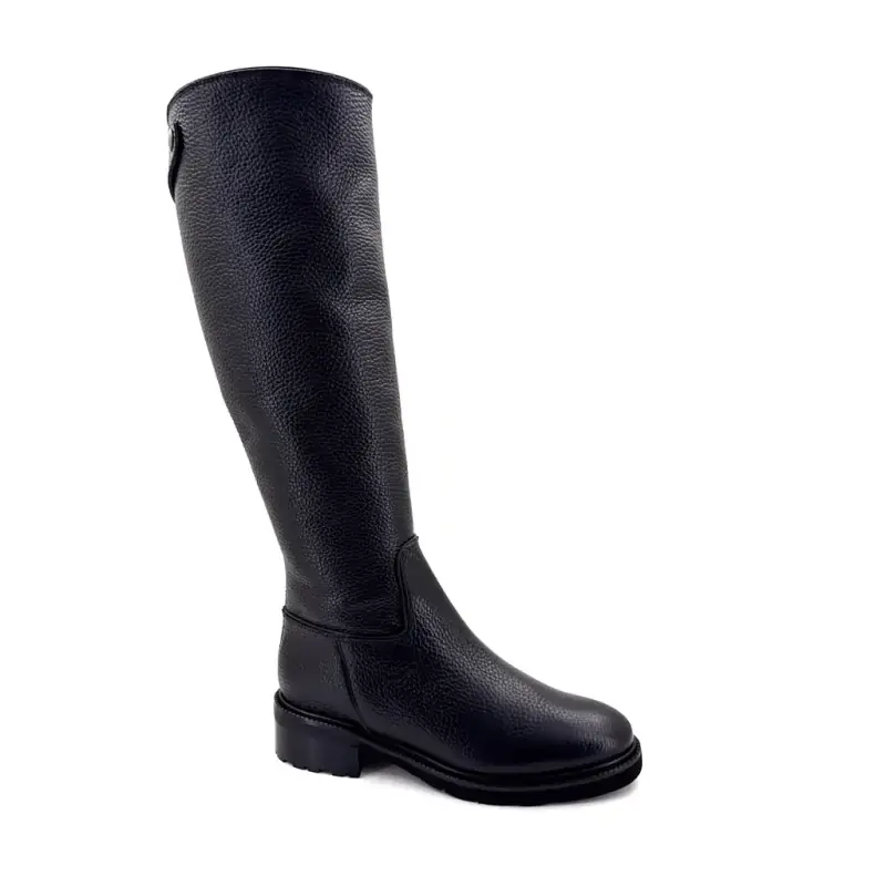 Stivali foderati Ivoire 2312t in pelle nera - %shop-name% %price%