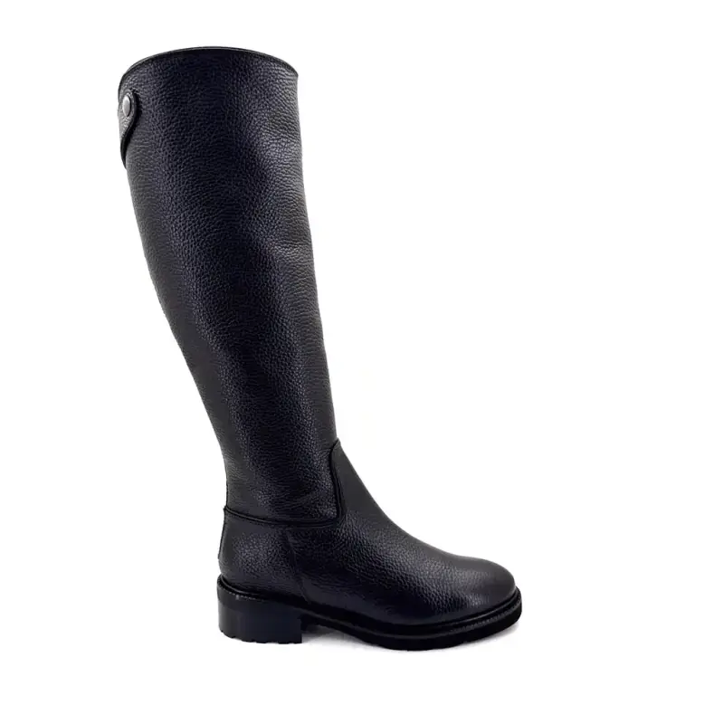 Botas forradas Ivoire 2312t, cuero negro %price%