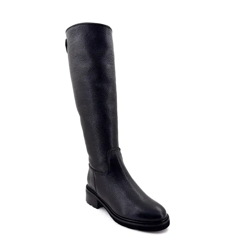 Stivali foderati Ivoire 2312t in pelle nera - %shop-name% %price%