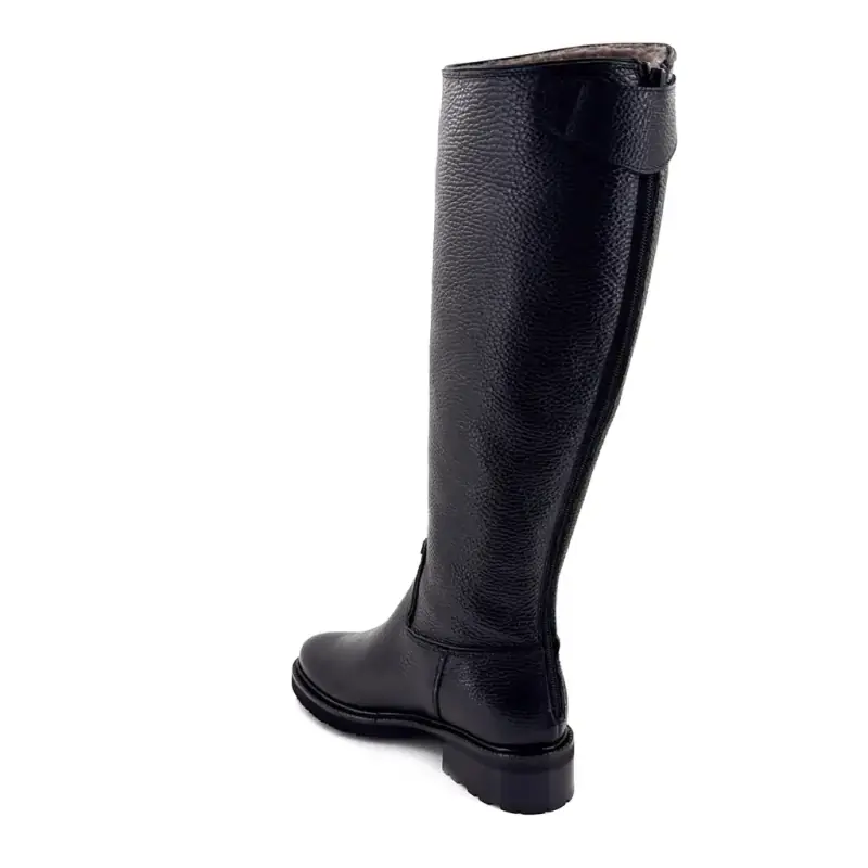 Ivoire støvler 2312t svart skinn - %shop-name% %price%