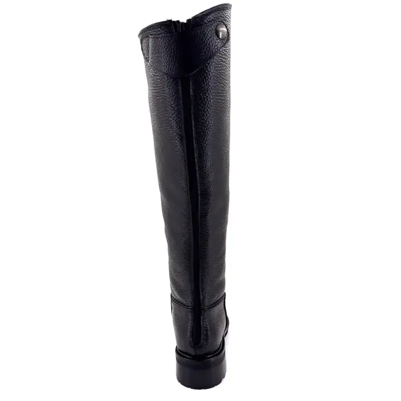 Stivali foderati Ivoire 2312t in pelle nera - %shop-name% %price%