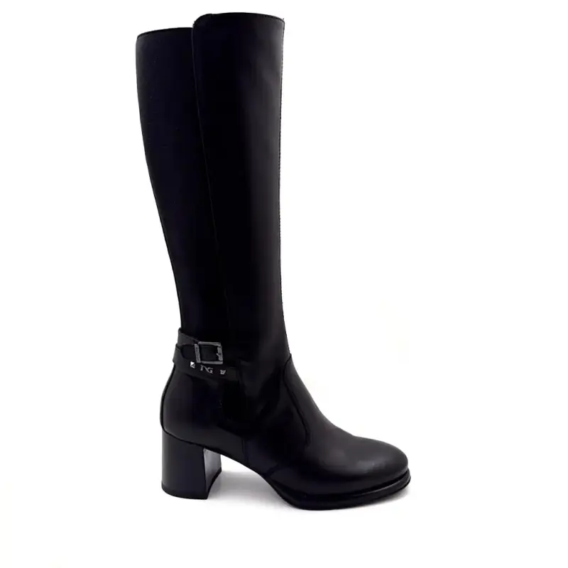 Botas Nero Giardini 17695 de piel negra %price%