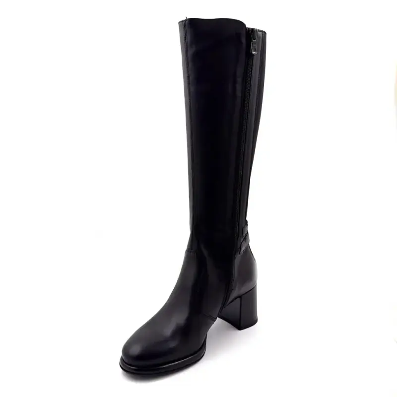 Botas Nero Giardini 17695 de piel negra - %shop-name%